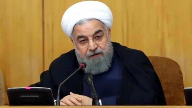 Rais Hassan Rouhani wa Iran amesema kuwa Marekani imetengwa zaidi