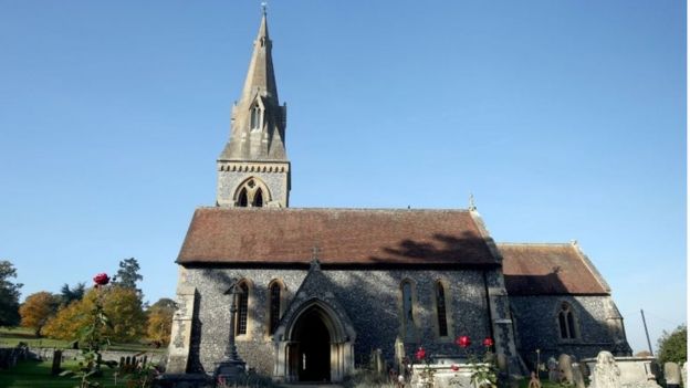 St Mark's Church kilisesi özel topraklarda bulunuyor.
