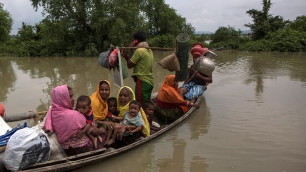 সীমান্তের বিভিন্ন পয়েন্ট দিয়ে রোহিঙ্গারা এসেছে।