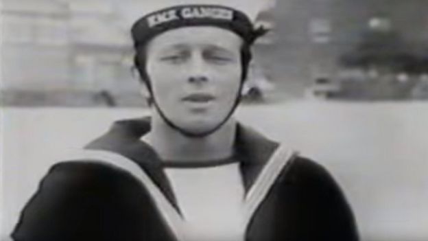 John Noakes at HMS Ganges