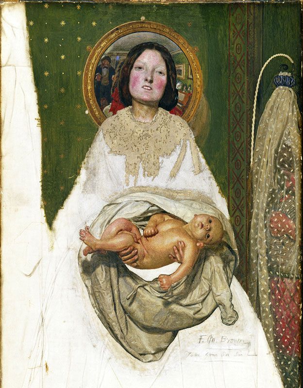 "Take your Son, Sir!", Ford Madox Brown, 1851-92; Óleo sobre lienzo, 70.5 × 38.1 cm © Tate, London