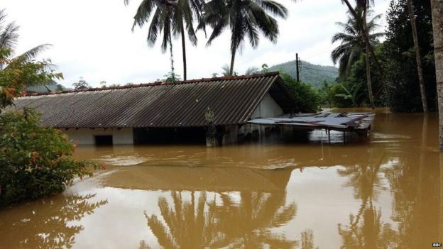 ගංවතුරට කොටු වූ වෙයන්ගල්ල, අගලවත්ත