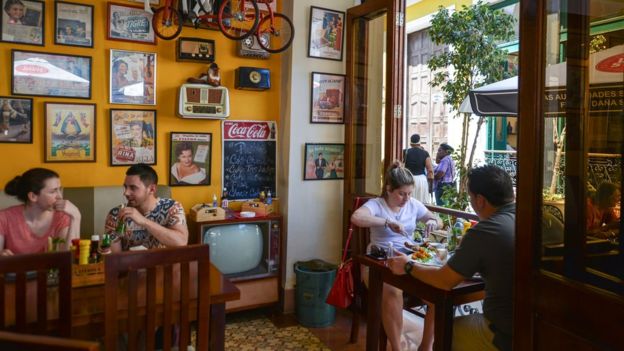 Paladar en La Habana