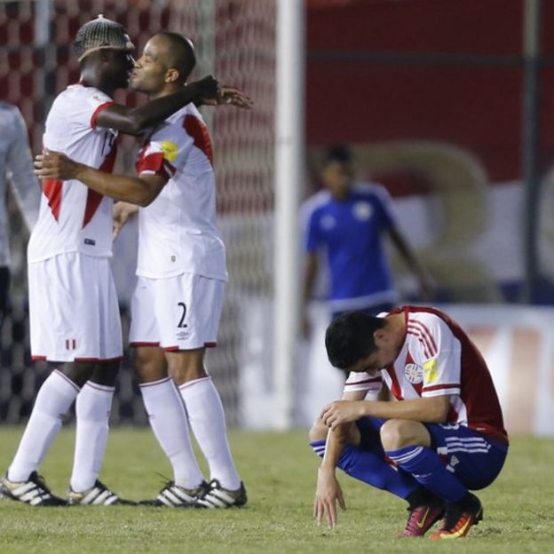 Perú celebra y Paraguay lo lamenta