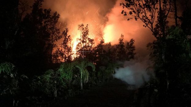 ثوران بركان "كيلاويا" بدأ يوم الخميس