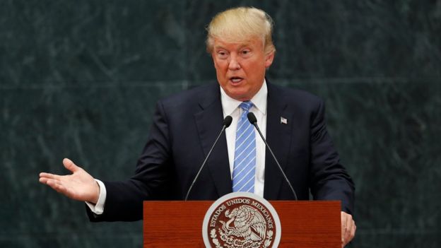 Donald Trump en México