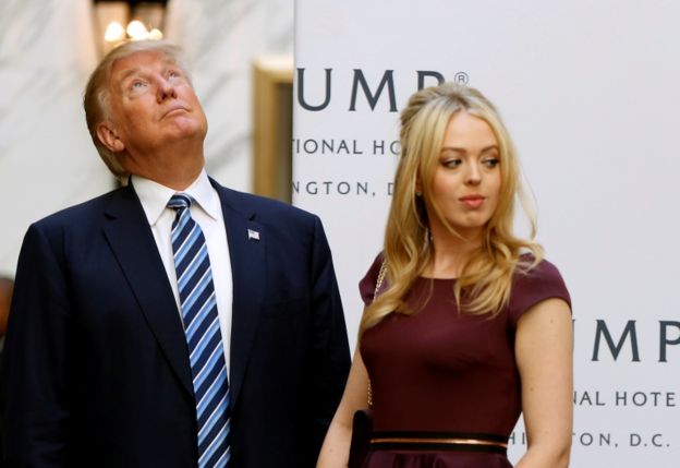 Tiffany Trump no es tan conocida como su hermana Ivanka.