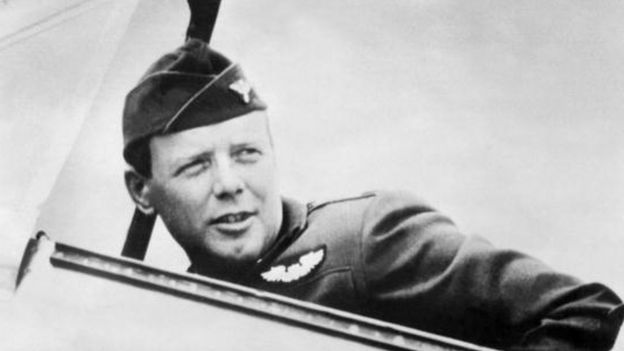 Undated portrait of Charles Lindbergh