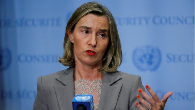 وزيرة الاتحاد الأوروبي فيديريكا موغيرني