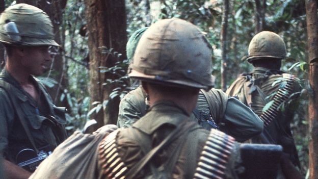 Imagen de soldados de Vietnam Sur en 1967