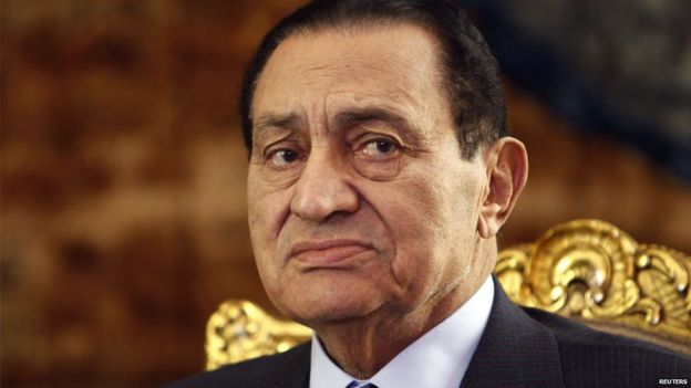 Rais wa zamani wa Misri, Hosni Mubarak