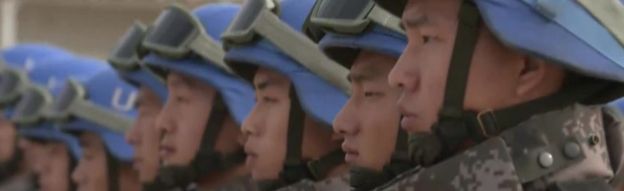 Chinese peacekeepers