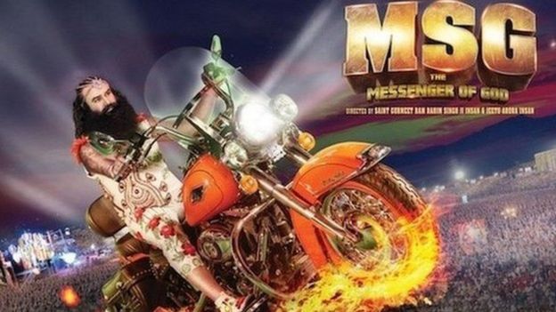 Gurmeet Ram Rahim Singh anasemekana kuwa na waumini wanaofikia milioni moja, India