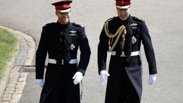 Prince Harry arrives at Windsor Castle