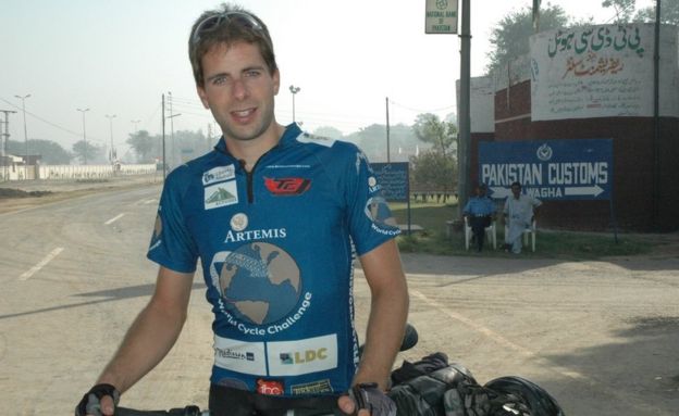 Mark Beaumont en 2008