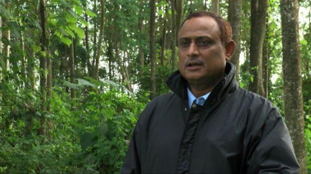Uralgudi Forest Warden Manash Sharma