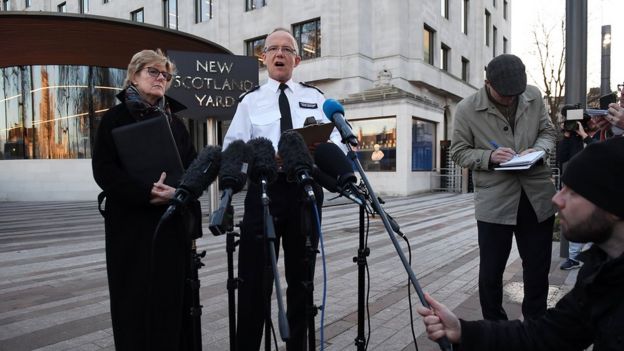 Jefe de unidad antiterrorista de Scotland Yard.