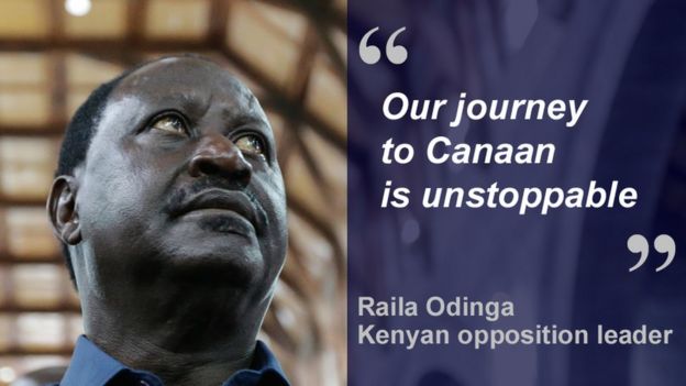 Raila Odinga quote card: