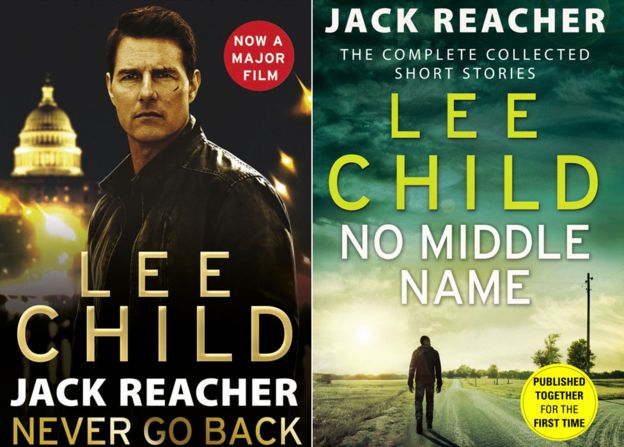 Lee Child book covers