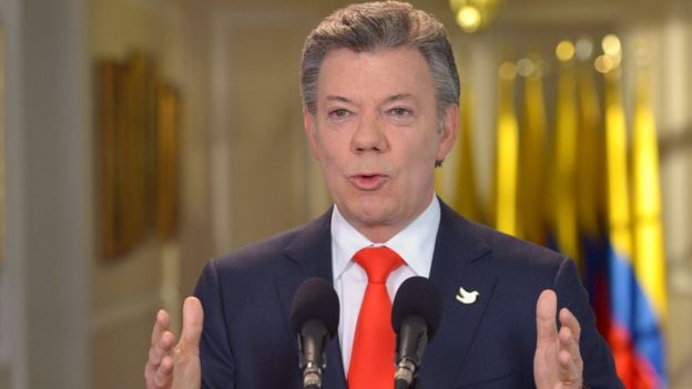 Rais Juan Manuel Santos anasema ujio wa Papa ni ishara kwamba nchi hiyo inapenda amani