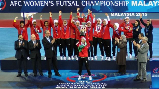 تیم فوتسال زنان ایران با پیروزی مقابل ژاپن قهرمان آسیا شد و به جام جهانی راه یافت