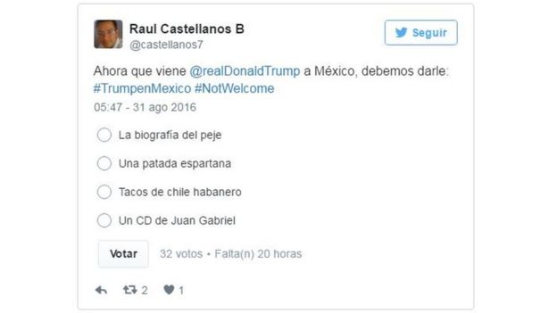 Tuit de Raúl Castellanos B