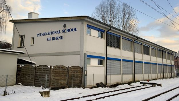 Kim asistió a la escuela pública alemana Liebefeld-Steinhölzli, cerca de Berna. Foto: AFP/Getty Images