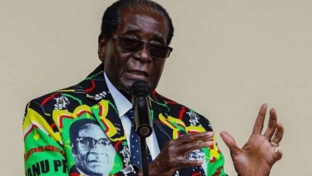 Rais aliyetawala Zimbabwe kwa muda mrefu zaidi Robert Mugabe, mwenye umri wa miaka 93