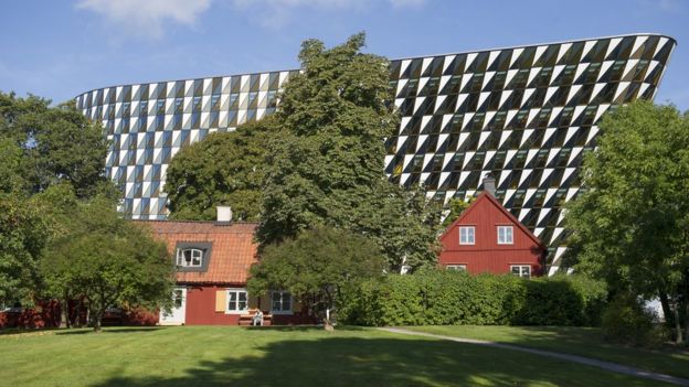The Karolinska Institute's striking campus
