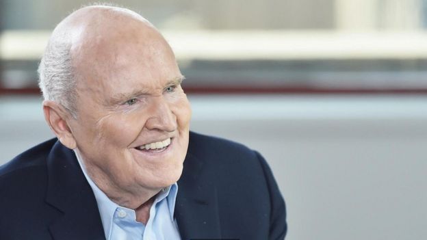 El expresidente de General Electric Jack Welch