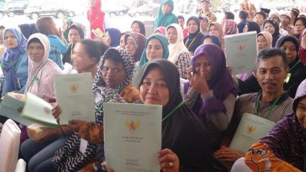 pembagian sertifikat tanah