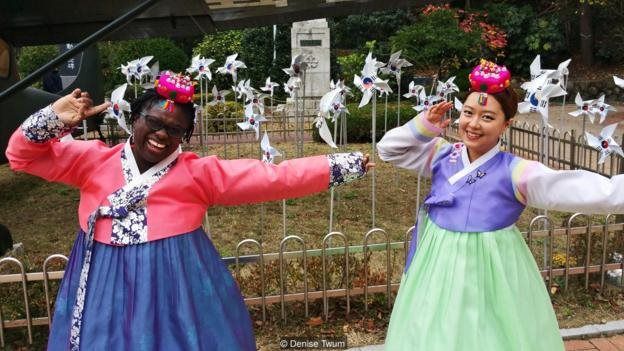 Denise Twum Cənubi Koreyaya səfərdə