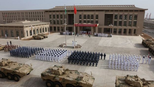 parade militer Cina