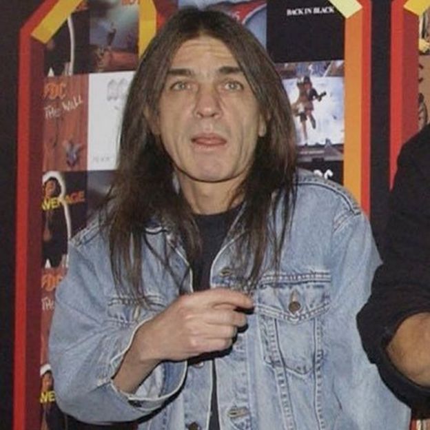 Malcolm Young in March 2003