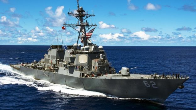 Foto de archivo del USS Fitzgerald