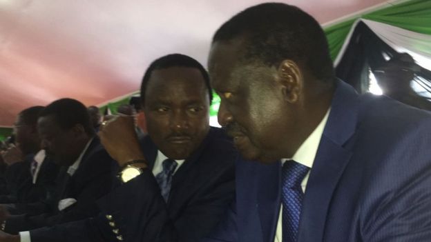 Raila Odinga na Kalonzo Musyoka