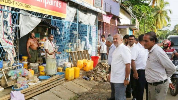 மாத்தறை மாவட்டத்திற்கு அமைச்சர் ரவூப் `ஹக்கீம் விஜயம்