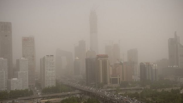China dust