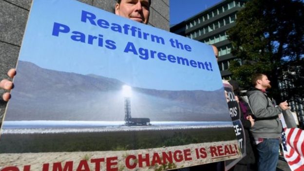 பாரிஸ் ஒப்பந்தத்தில் இருந்து அமெரிக்கா விலகல்