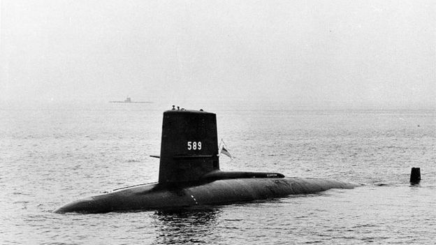 Атомная субмарина ВМС США 