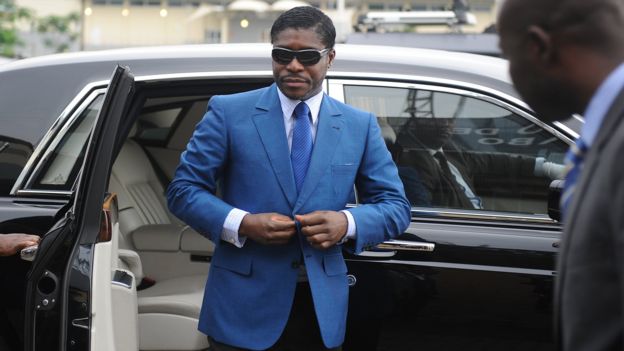 El hijo del presidente de Guinea Ecuatorial, Teodorin Obiang