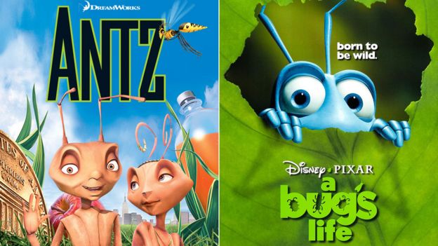 Antz and A Bug's Life