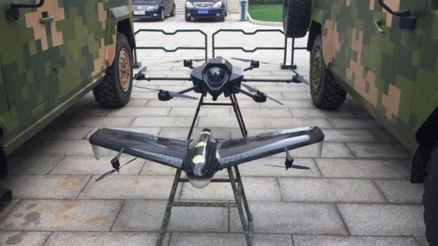 dron chino