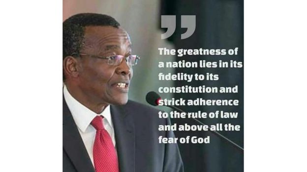 Matamshi ya Jaji Maraga