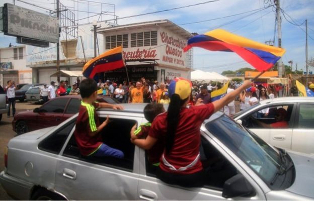 La oposición también se movilizó en Maracaibo
