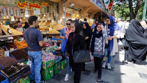 İran sokaklar