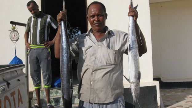 Market traders in Berbera