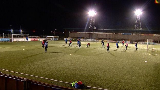 Football training