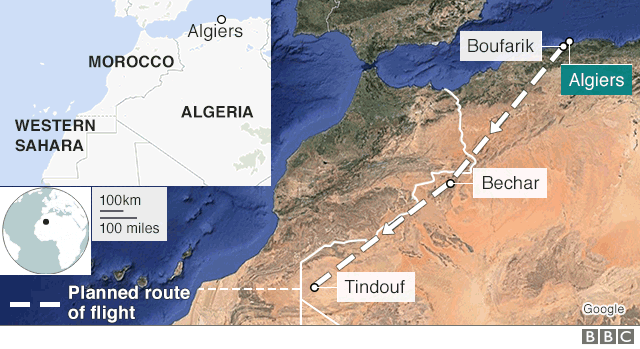 WOO-HOO! Algeria military plane crash: 257 dead near Algiers _100810685_flightpath_plane_crash_algeria_640-nc