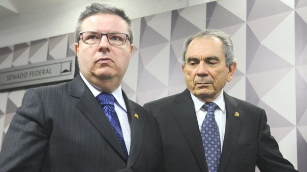 Trabalhos da Comissão Especial do Impeachment no Senado em 2 de maio de 2016